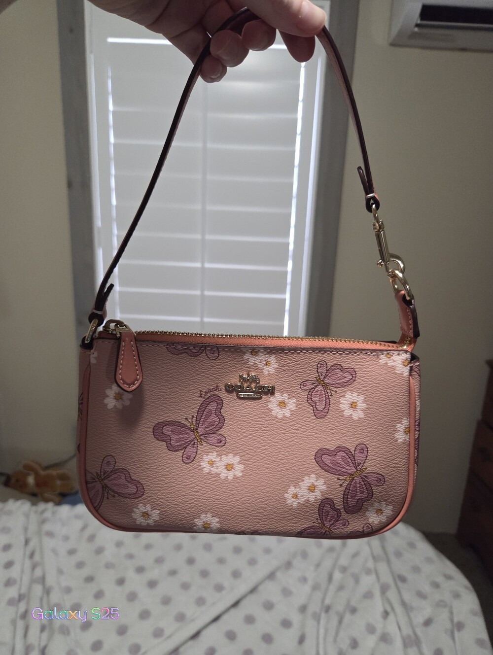 Coach nolita 19 butterfly print